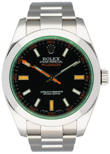 Rolex milgauss 116400gv - rolex,