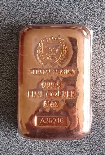 Kupferbarren germania mint 3 - germania, mint,