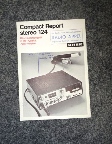Uher prospekt compact report - uher,