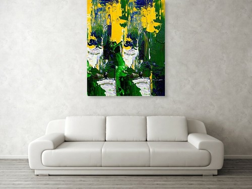 Abstrakt yellow game - abstrakt,