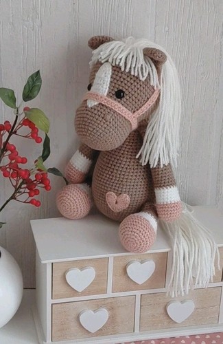 Amigurumi pferd häkeltiere - ,