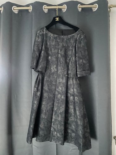 Chanel midikleid wolle fr - midikleid,