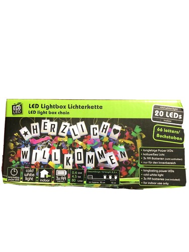 Led lichterkette lightbox - led,