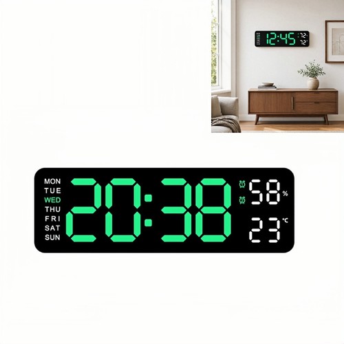 Digital wanduhr zoll großes - digital,
