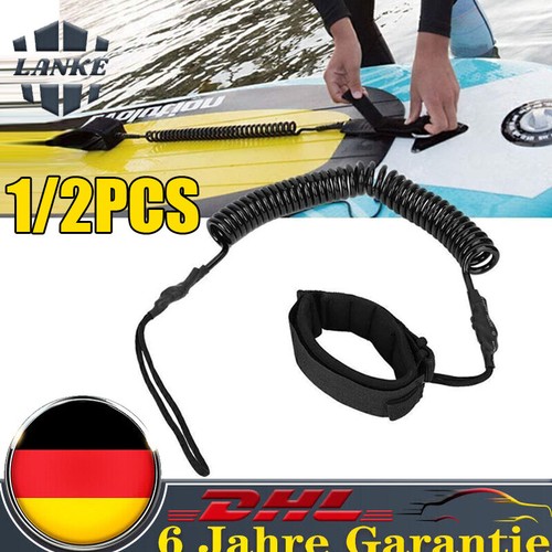 Coiled sup surfboard leash - coiled,