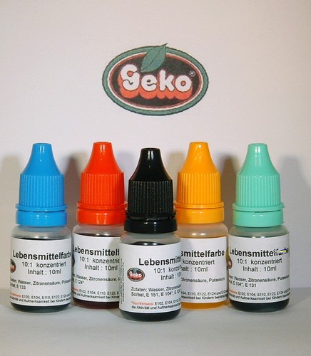 Geko lebensmittelfarbe - "geko",