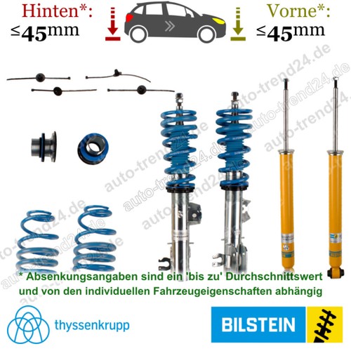 Bilstein b14 fahrwerk - fahrwerk, 35-45mm