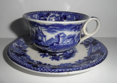 Wedgewood blau weiß landscape - wedgewood,