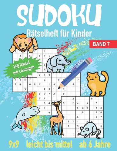 Sudoku rätselheft für kinder - rätselheft,