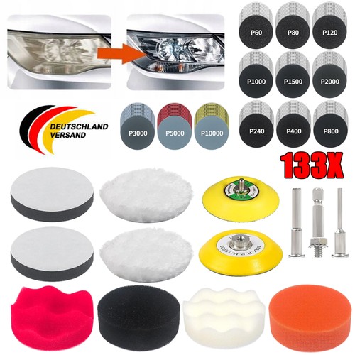 133er set polierscheibe - 133er-set,