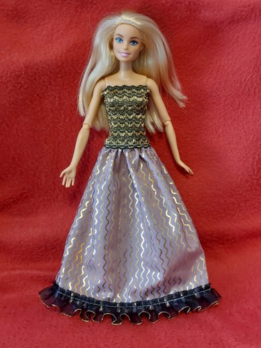Barbie kleid gold - barbie, schwarz