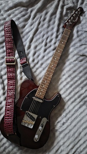 Fender telecaster weinrot - fender-telecaster,