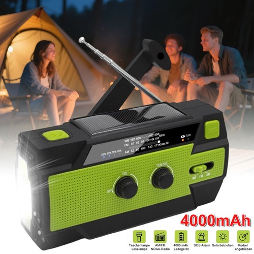 Handkurbel radio solarkurbel - radio,