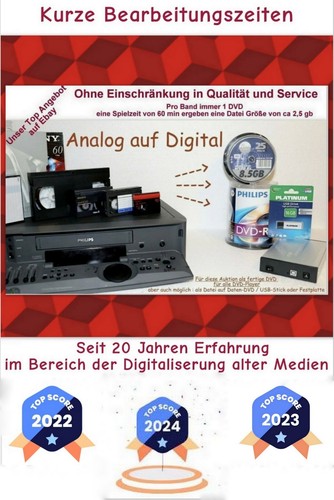 Kassetten digitalisieren im - 84,