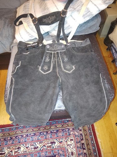 Herren trachtenlederhose mit - trachtenlederhose,
