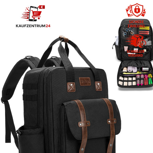 Friseurtasche rucksack schwarz - friseurtasche,