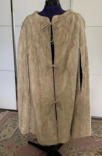 Nerz cape mantel - /,