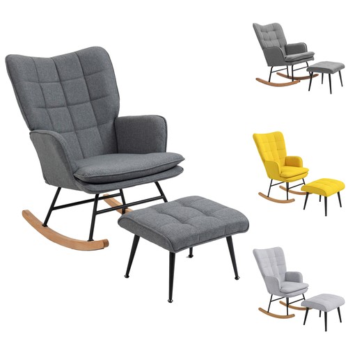 Homcom schaukelstuhl - homcom,