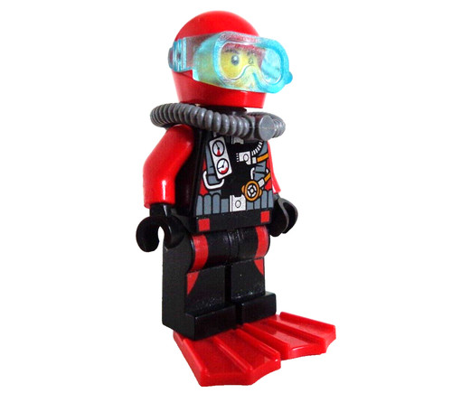 Lego minifigur cty0558 taucher - cty0558,
