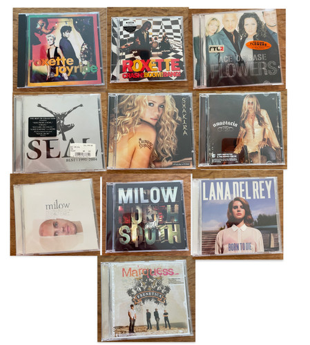 90er 2000er pop - cd, sammlung