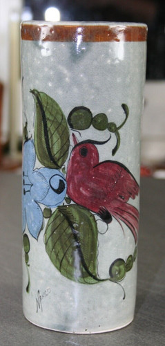 Mexikanische vase handbemalt - vase,