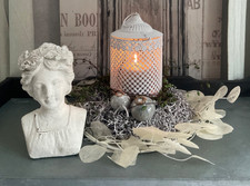 Shabby chic laterne metall - shabby,