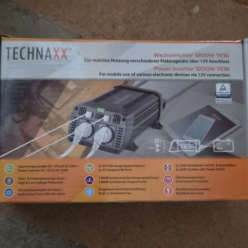 Technaxx wechselrichter 1200w - technaxx,