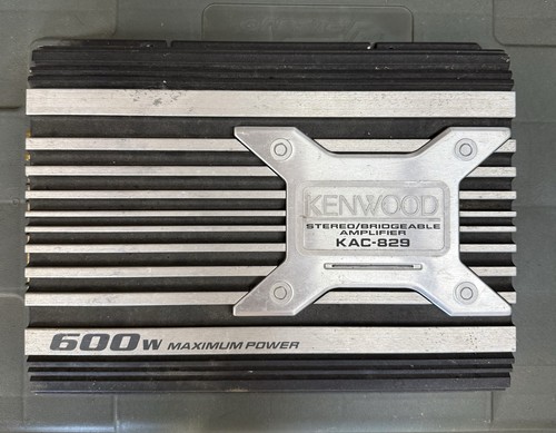 Kenwood kac 829 channel car - kenwood, 2-channel
