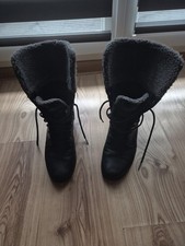 Schwarze schnürstiefel ugg - schnürstiefel,