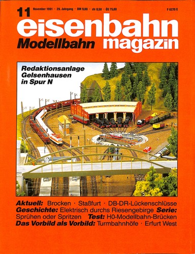 Eisenbahn modellbahn magazin - eisenbahn,