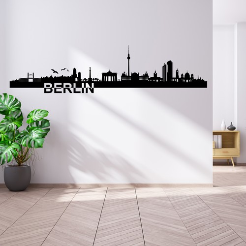 Wandtattoo skyline städte - skyline,