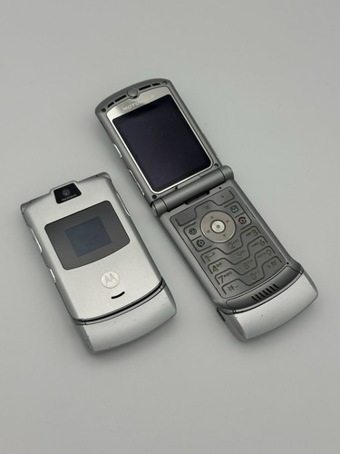 Motorola razr silber mit - razr, v3