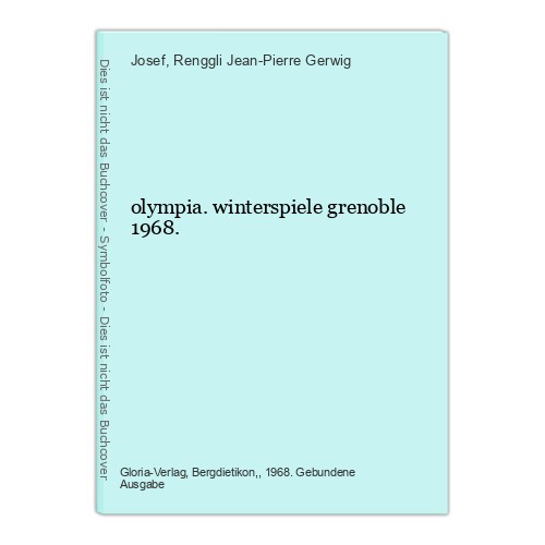 Olympia winterspiele grenoble - olympia.,