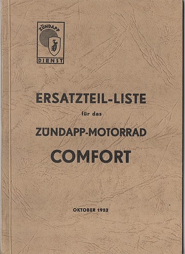 Zündapp motorrad comfort - zÜndapp,