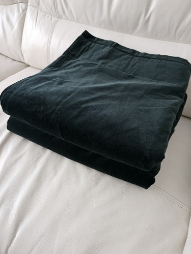 Ikea sanela vorhang samt - samt, grün