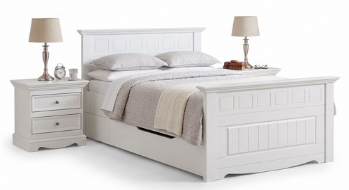 Bett belluno elegante holzbett - bett,