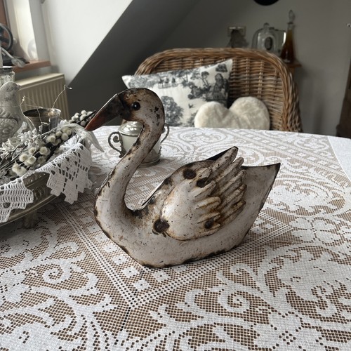 Schwan blech deko dekoration - schwan,