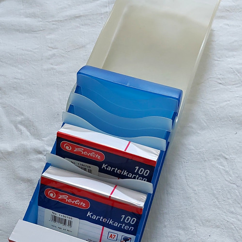Herlitz karteikasten mit - herlitz,