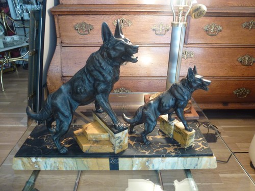 Art deco skulptur - art,