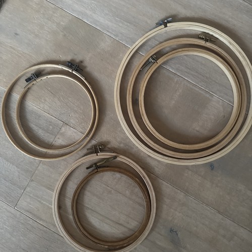 Stück alte holzstickrahmen - 7,
