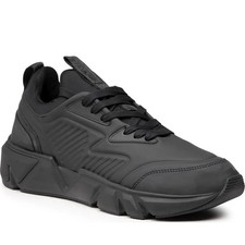Low top lace leisure black - low,