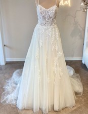 Traumhaftes spitze brautkleid - spitze,