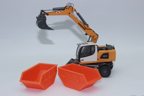 Absetzcontainer orange 7 - 2x,