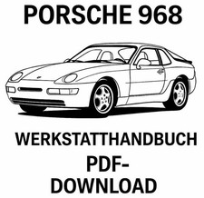 Porsche 968 werkstatthandbuch - porsche,