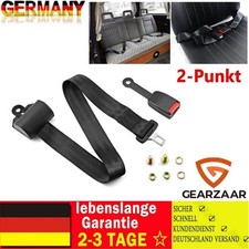 2 Punkt Beckengurt Sicherheitsgurt E4 Automatik Stapler Baumaschiene PKW BUS