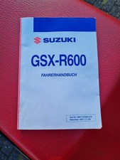 Fahrerhandbuch in deutsch GSXR