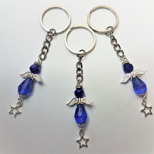 Engel bastelset blau - engel,