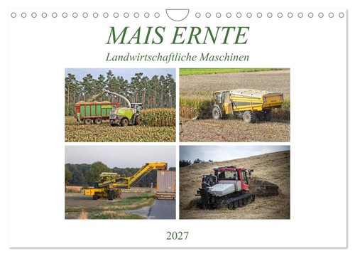 Mais ernte wandkalender 2027 - mais,
