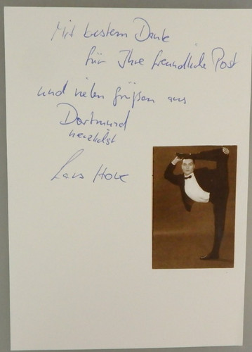 Autogramm deutscher artist - autogramm,