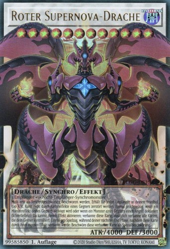 Yugioh roter supernova drache - roter, supernova-drache